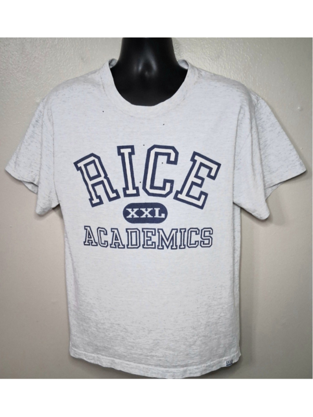 Vintage 90s Rice Owls Men's Large NCAA T-shirt Single Stitch Gear For Sports USA